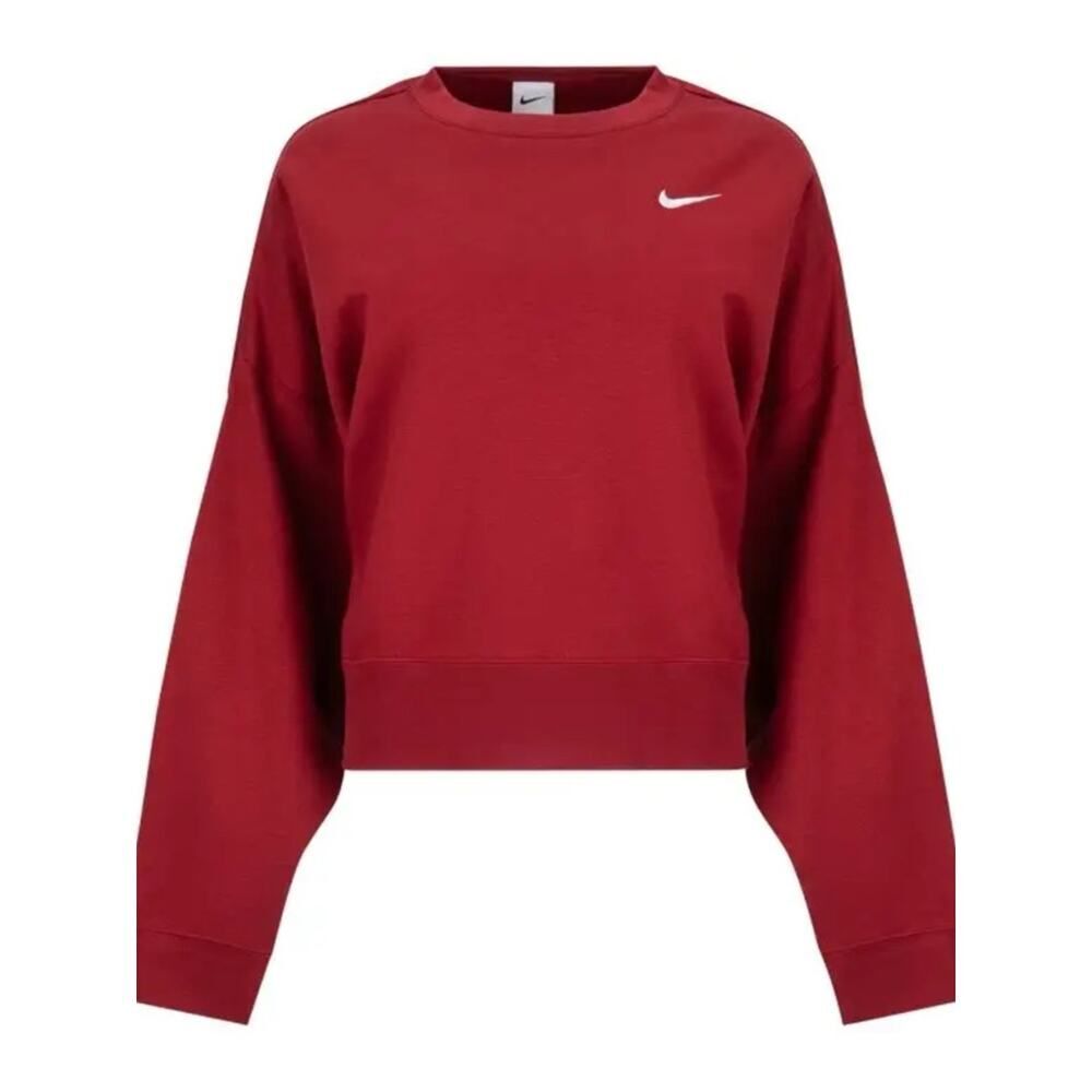 Nike Sportswear Fleece Trend Crew-Neck Sweatshirt NEW red medium